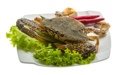 Raw crab