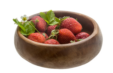 Ripe strawberry
