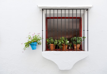 Andalusian white villages in Spain