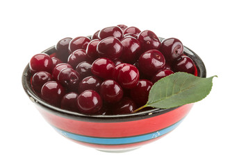 Cherry in the bowl