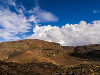 Fototapeta na wymiar Vulkan Arenas Negras auf Teneriffa