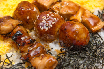 焼き鳥定食 yakitori
