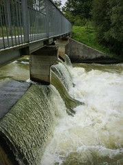 Hochwasser im Isar-Loisach-Kanal