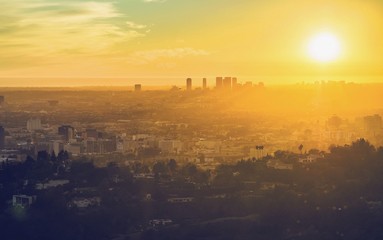 Obraz premium L.A. sunset