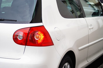 Auto von hinten