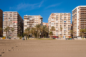 Street view of Malaga