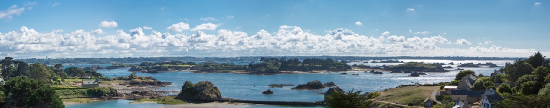 Brehat island in Brittany