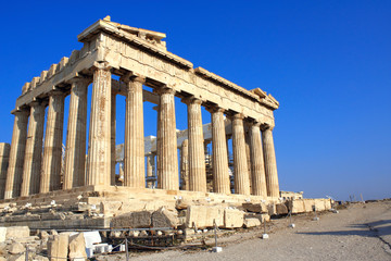 Obraz premium Parthenon on the Acropolis, Athens, Greece