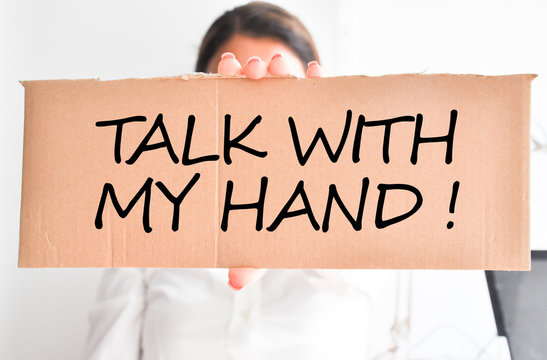 Talk with my hand