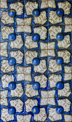 Traditional decorative tiles from Sintra, Portugal