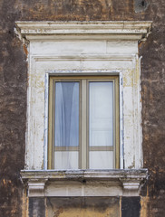 Fototapeta na wymiar Old sicilian window