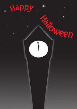 Halloween Clock Tower