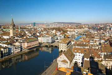 Zürich von oben