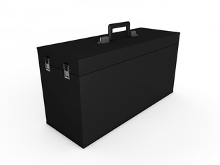 blank black boxes isolated on white background