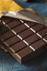 Organic Dark Chocolate Candy Bar