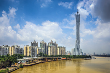 Naklejka premium Guangzhou