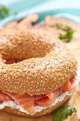 bagel and lox