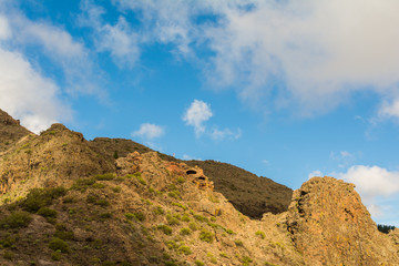 Felsen im Gebirge Teneriffas