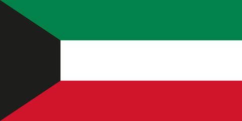 National flag of Kuwait