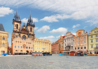 Old town square in Prague, Czech republic
