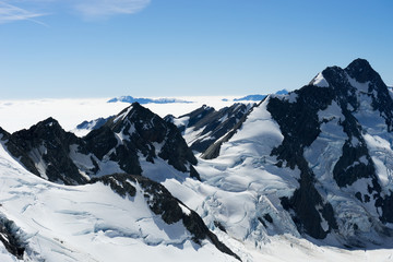 Snowy mountains