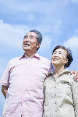 Obraz premium シニアの夫婦