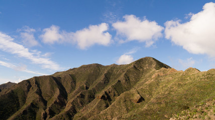 Gebirge im Norden Teneriffas