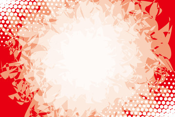 背景素材壁紙 （放射, 放射状, メダル, メダル状, メダル型, ディザ, ディザ模様, ドット, ドット模様） 