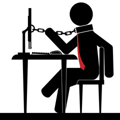 Chained to office