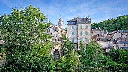 Fototapeta na wymiar France - Saint Jean du Bruel