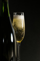 Glass of champagne