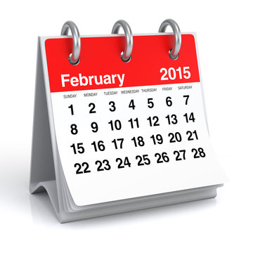 February 2015 - Calendar