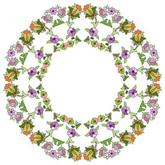 Ottoman motifs design series seventy nine