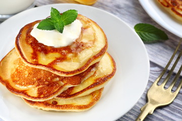 American style pancakes
