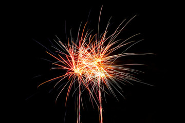 Feu d'artifice 1945