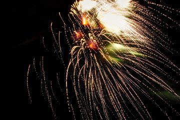 Feu d'artifice 1918