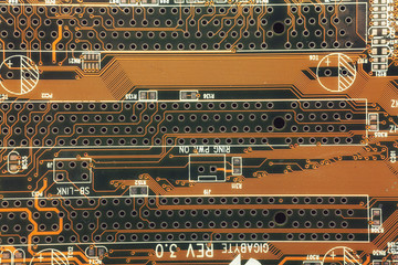 Computer electronic circuit background
