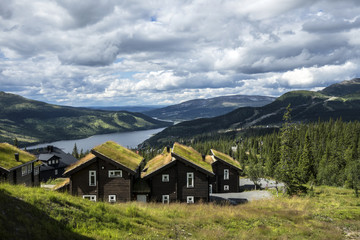 Fototapeta na wymiar Landscape of Sweden