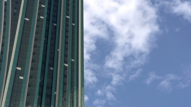 Skyscraper and Clouds
