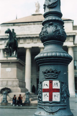 Obraz premium genova piazza de ferrari