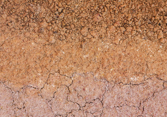 Layer of soil underground
