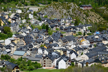 Spanish mountain town Panticosa