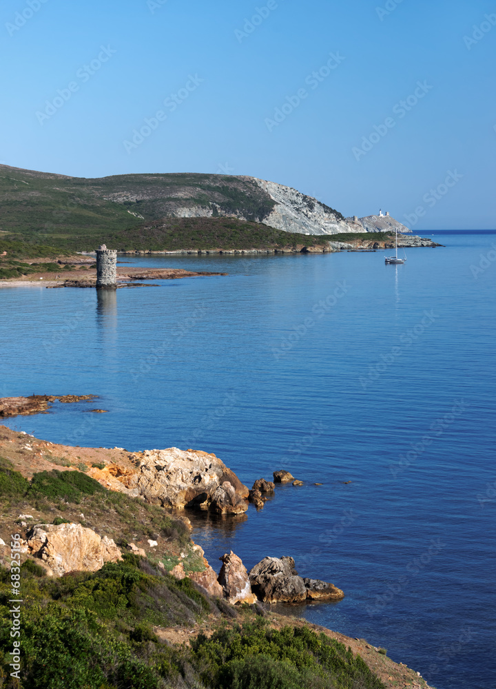 Poster littoral du Cap Corse