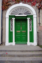 Fototapeta premium Irish Door Dublin