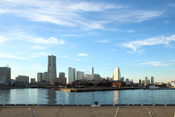 Obraz premium Japan landscape at Yokohama city