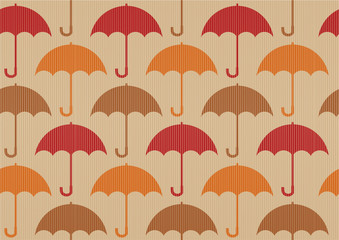 Fototapeta na wymiar umbrella seamless background