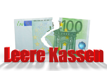 leere Kasse