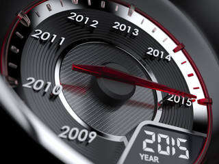 2015 year car speedometer