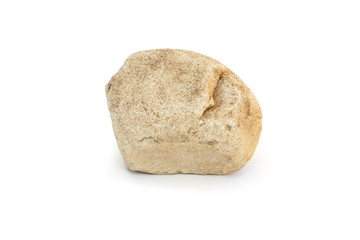 stone on white background