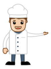 Chef - Cartoon Vector Character